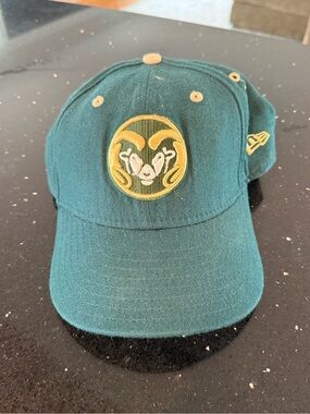 New Era Colorado States Hat with Yellow Rams Logo